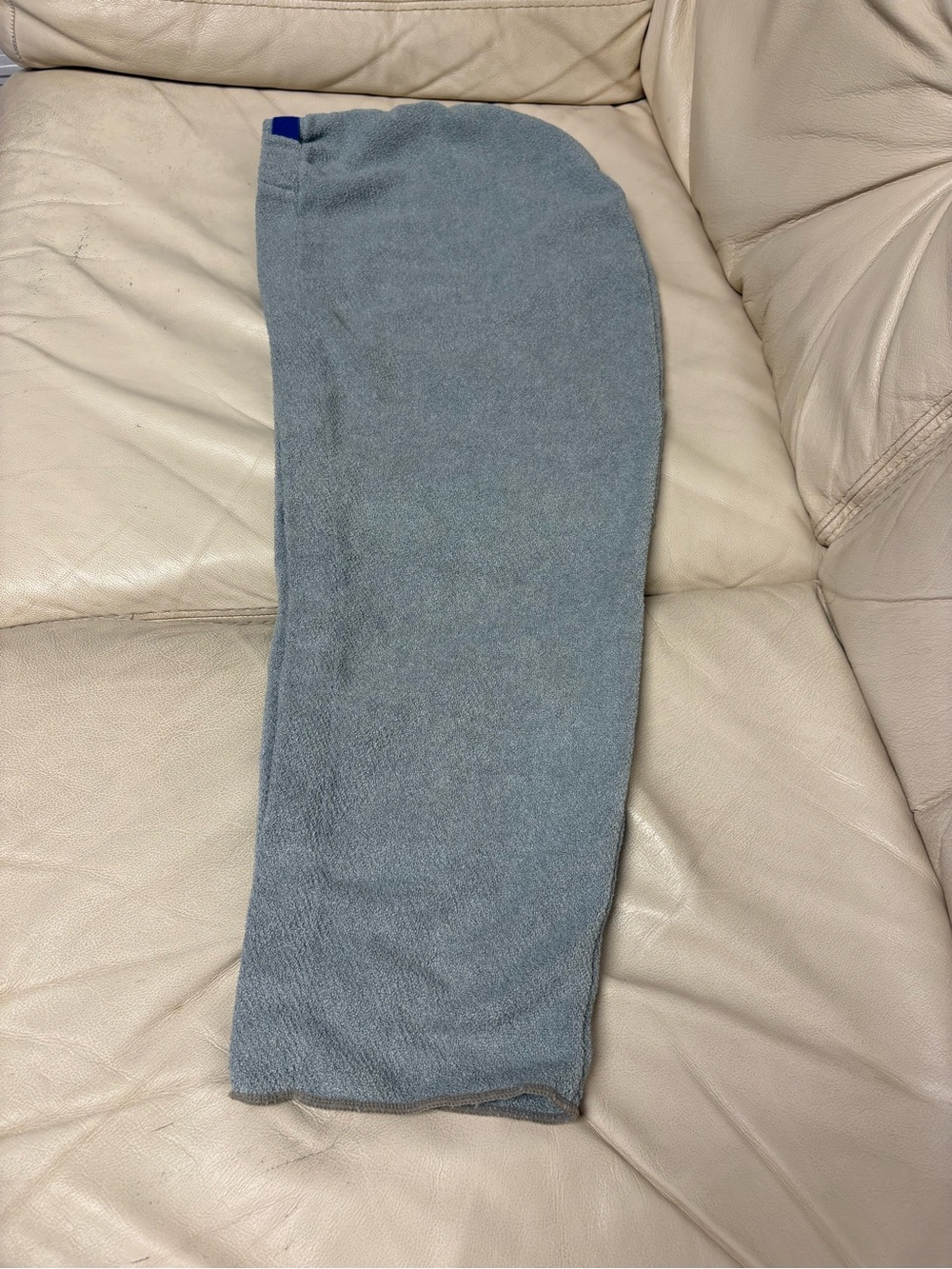 AQUIS Gray Rapid Dry Hair Turban Wrap Towel